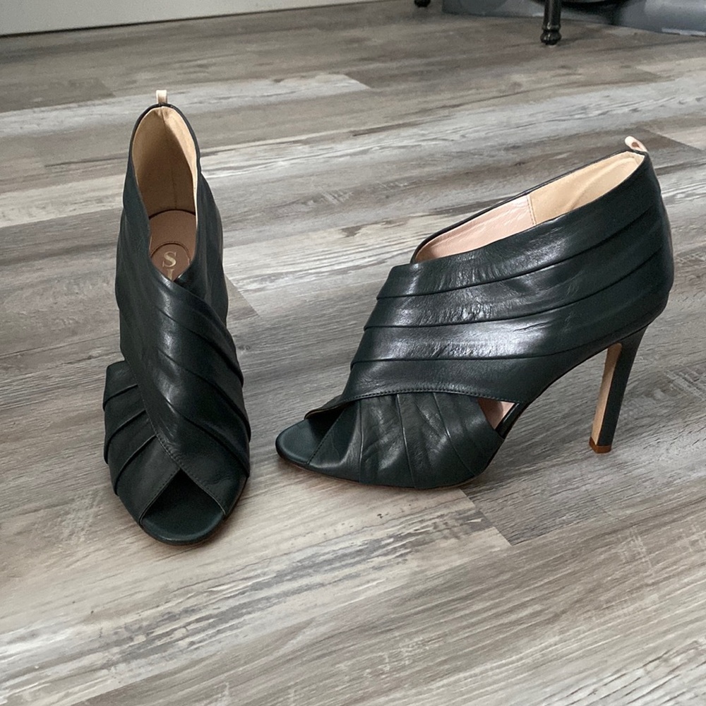 SJP by Sarah Jessica Parker Alyssa green booties
